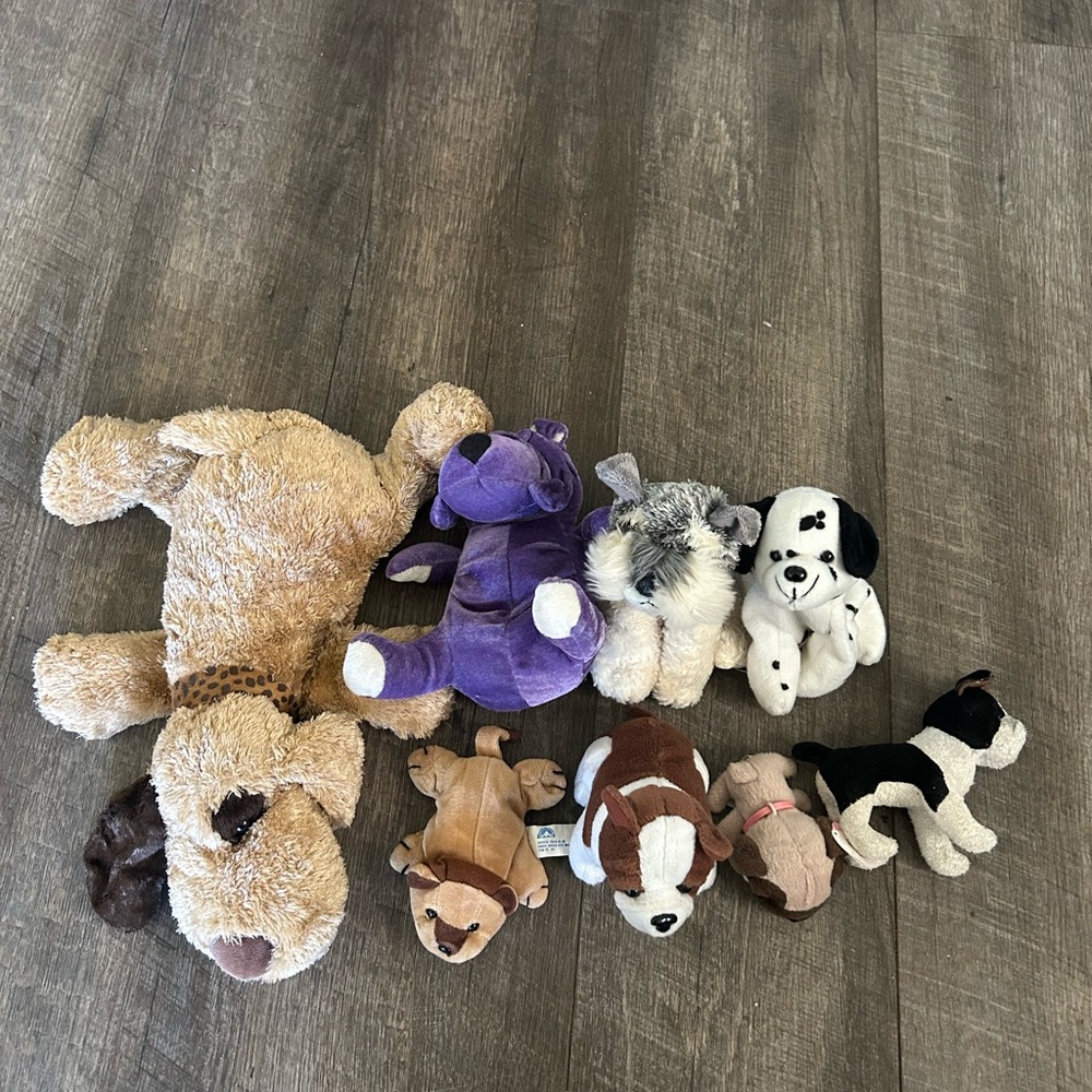 Dog Dolls Plush Lot The Dog Artlist collection McDonald’s